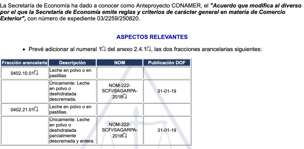 Anteproyecto Conamer Modificaci N Al Anexo Nom S Para