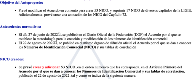 Conamer Anteproyecto De Modificaci N Al Acuerdo Por El Que Se Dan A