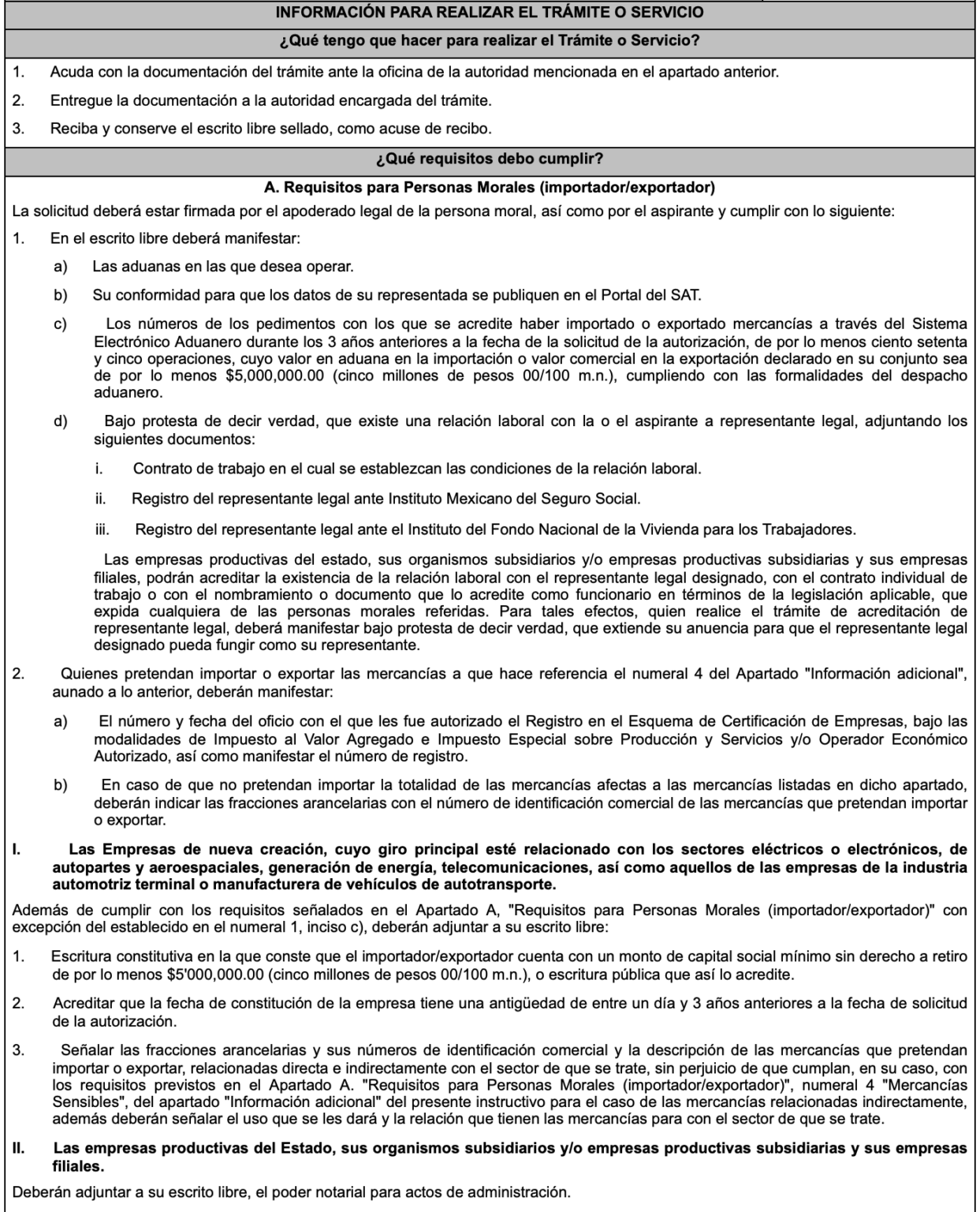 Anexos de la Tercera Resolución de Modificaciones a RGCE para 2022 publicada el 23/11/2022